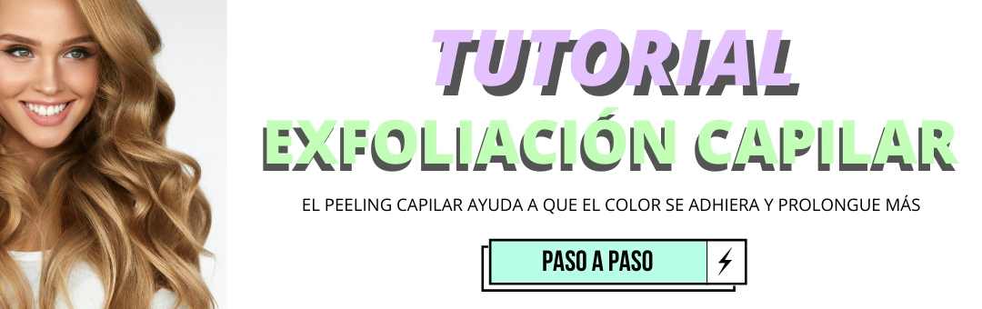 Exfoliarse el Cuero Cabelludo para el tinte